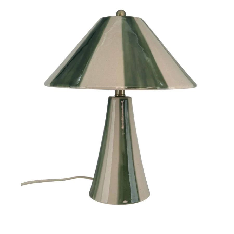 Bordlampe - grønn
