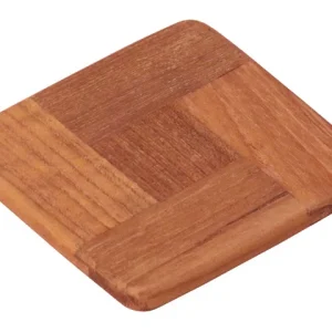 Eude, teak understell, sett med 4.
