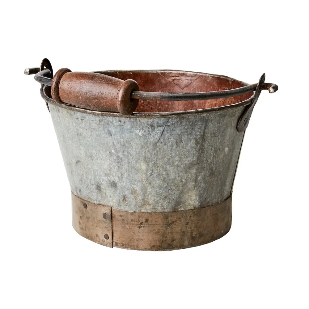 Vintage Bøtte - 17x27cm