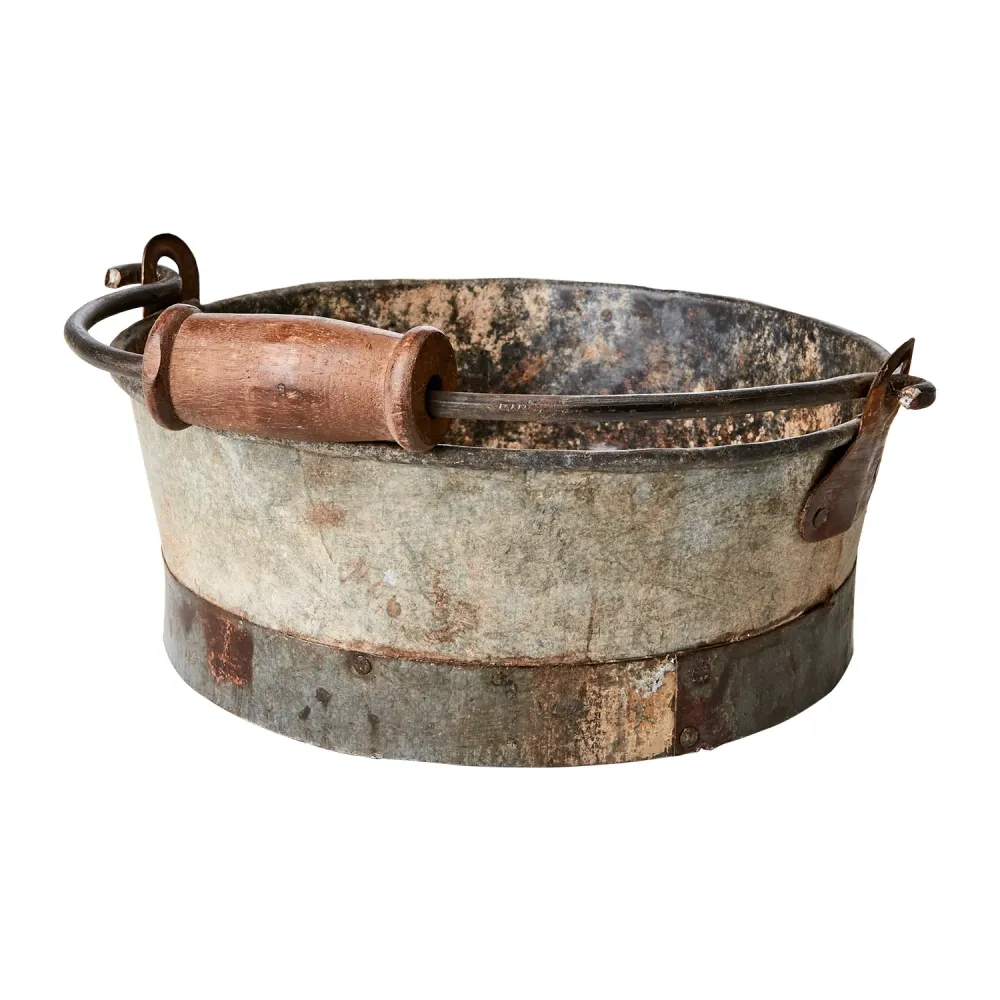Vintage Bøtte - 17x27cm