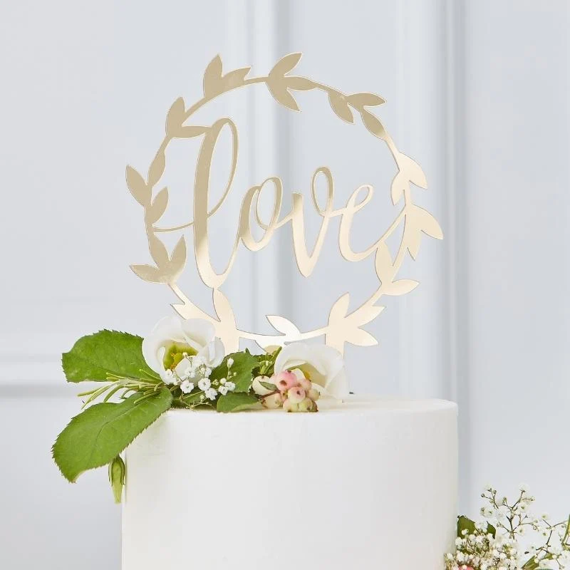 Kaketopp, gull -Love-