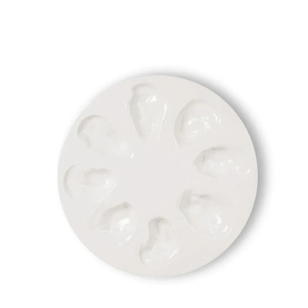 White Oyster Tray