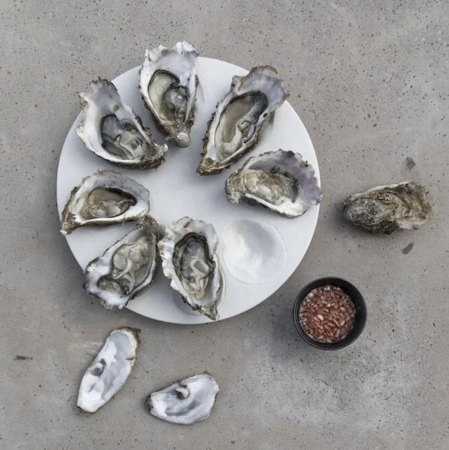 White Oyster Tray