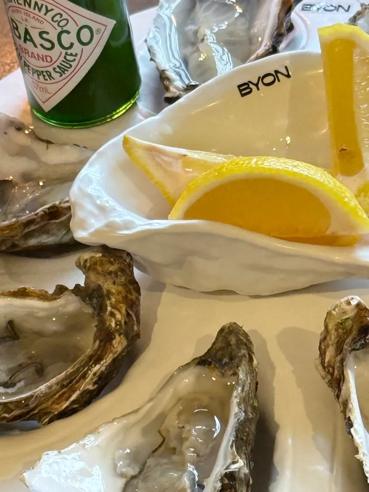 White Oyster Tray