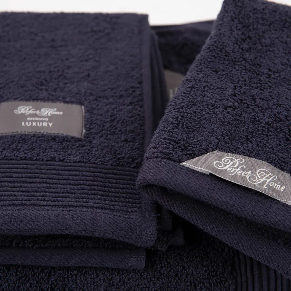 Luxury Navy håndklesett