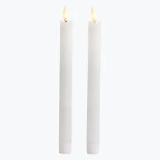 Ambience kronelys hvit 2 stk