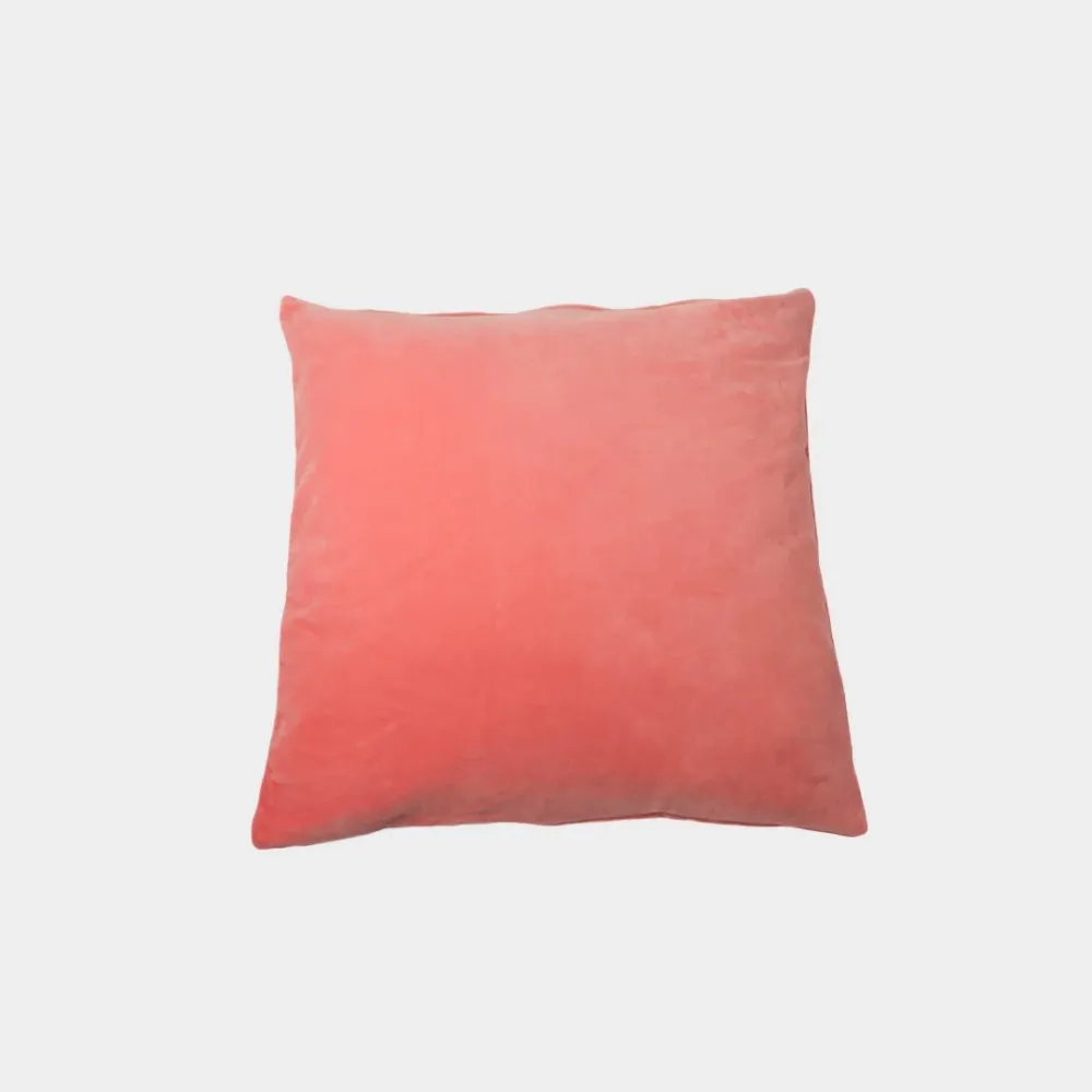Velvet Pink putetrekk 50x50 cm