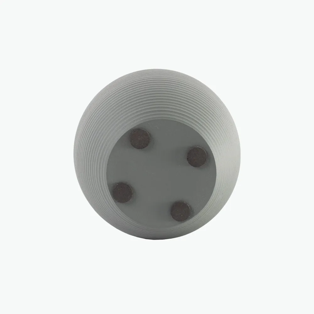 Shapes dusty green vase medium H: 23 cm