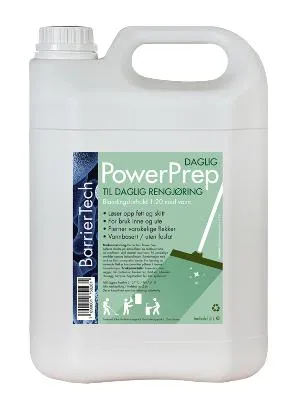 POWERPREP DAGLIG - VASKE OG AVFETTINGSMIDDEL 5L