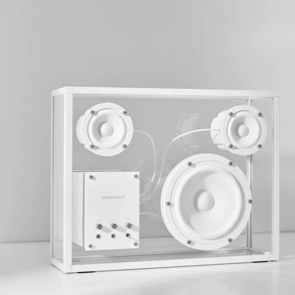 TRANSPARENT Speaker White