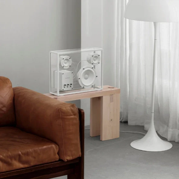 TRANSPARENT Speaker White