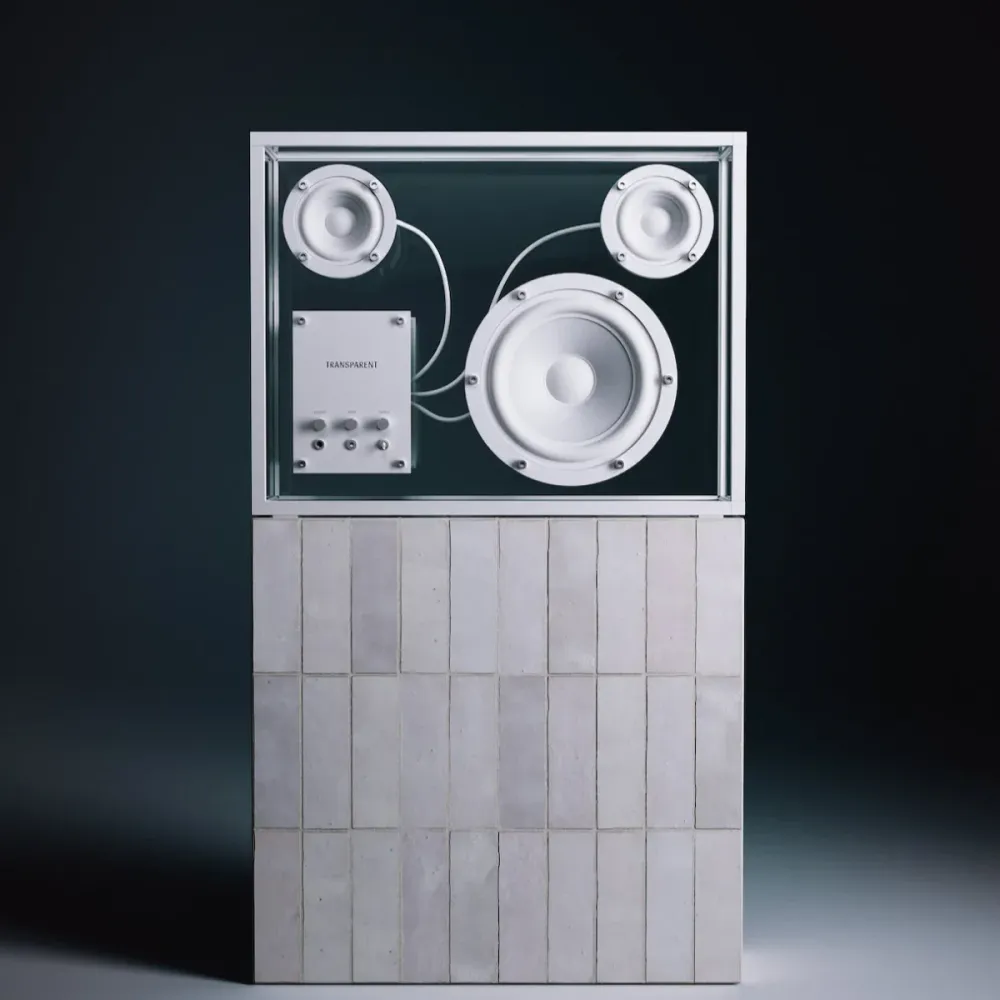 TRANSPARENT Speaker White