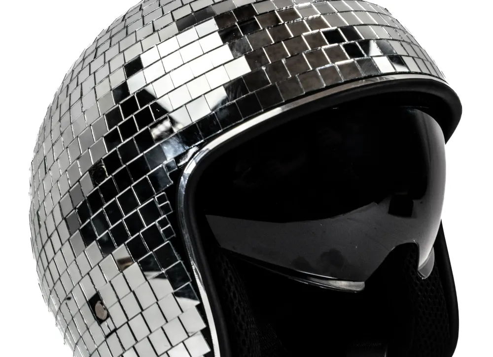 BOOMZ Disco Ball Hjelm (one-size)