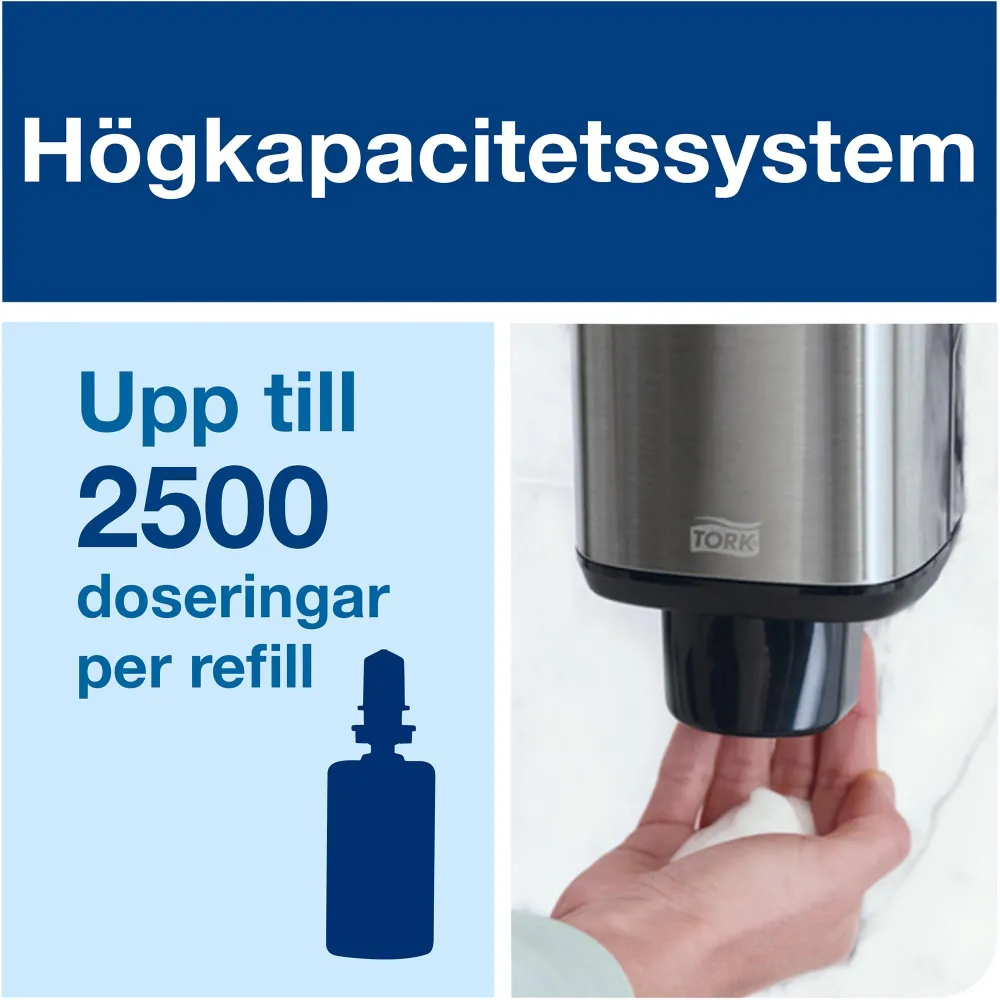 SÅPEDISPENSER SKUM S4 METALL