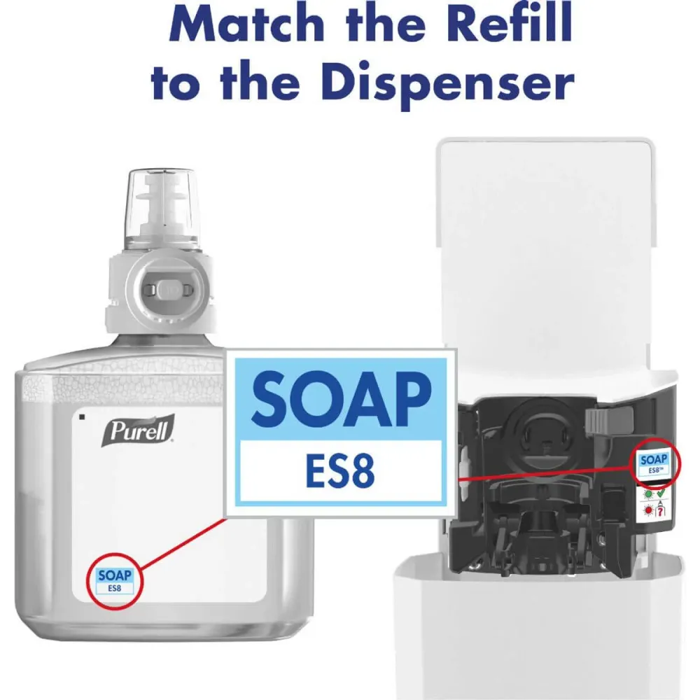 Purell® ES-8 Såpedispenser - hvit