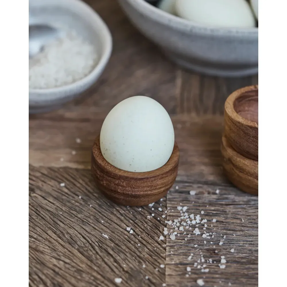 Egg cup Wood Nature