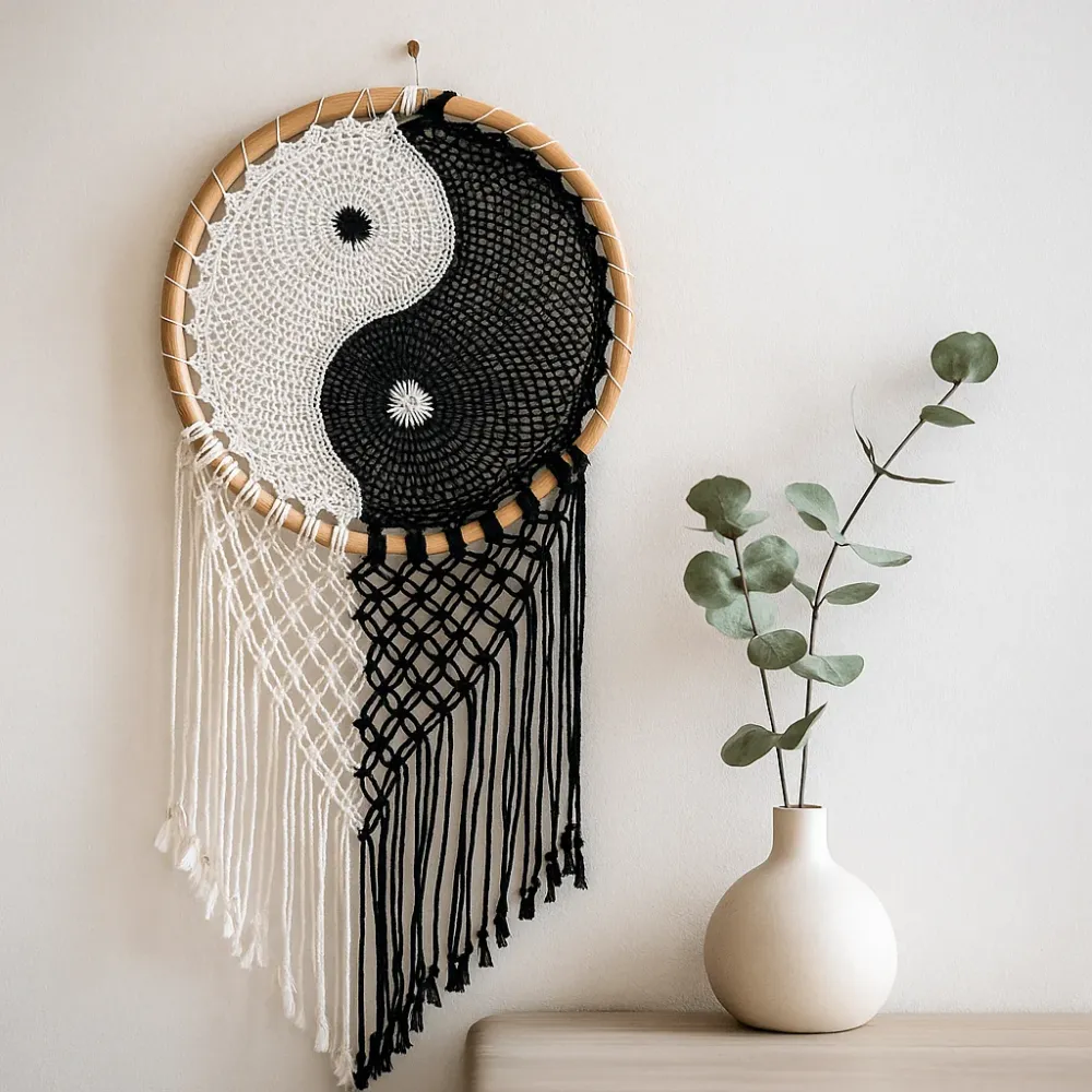 Drømmefanger Yin Yang 50 cm