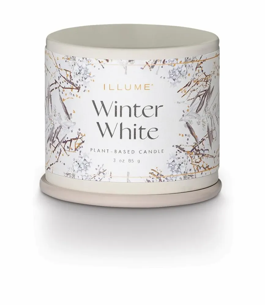 Duftlys - Illume winter white 85 gram