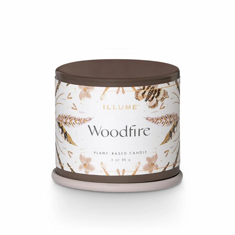 Duftlys - Illume woodfire 85 gram