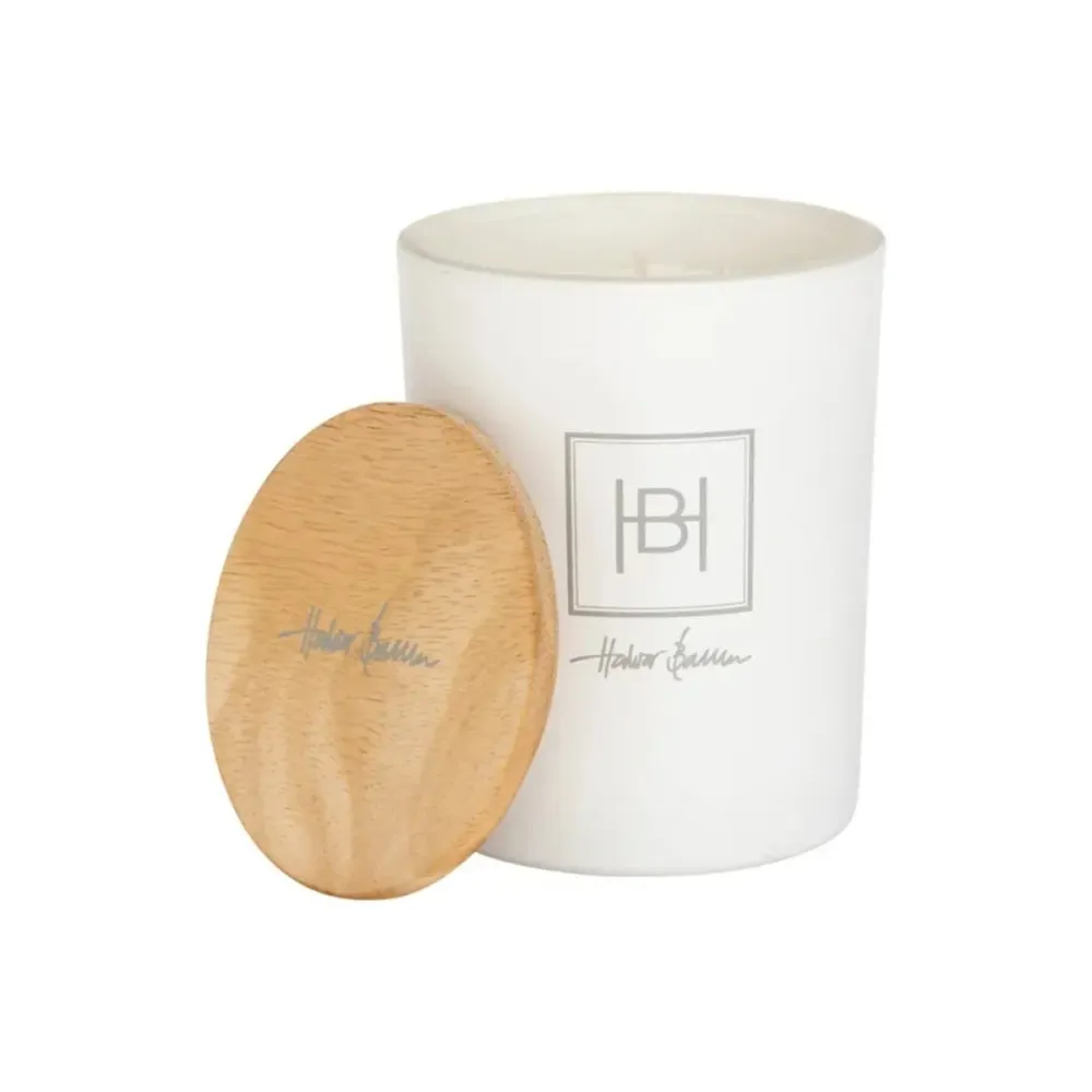 Halvor Bakke Duftlys White Lime Blossom Hvit
