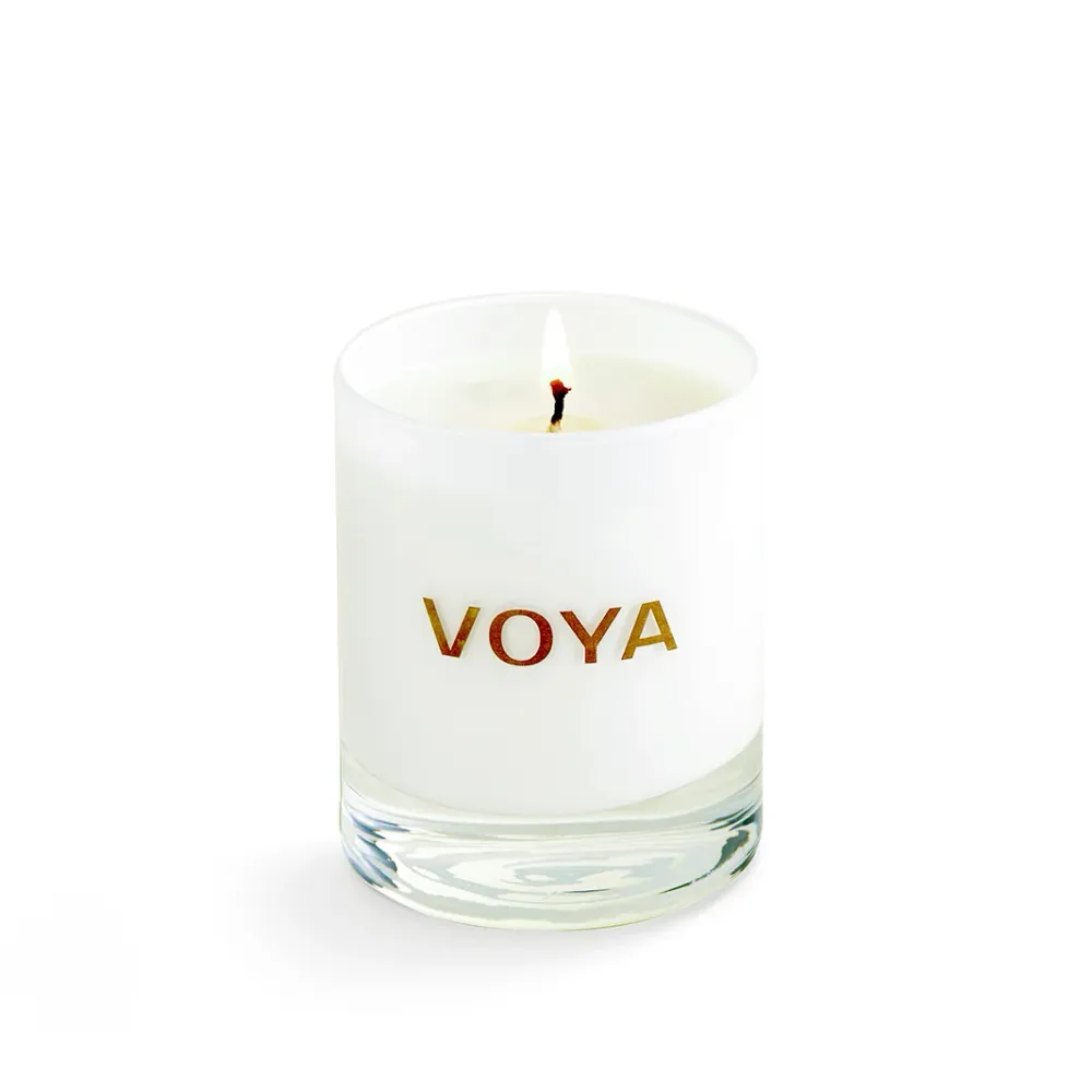 Voya duftlys eukalyptus, lime og rosmarin