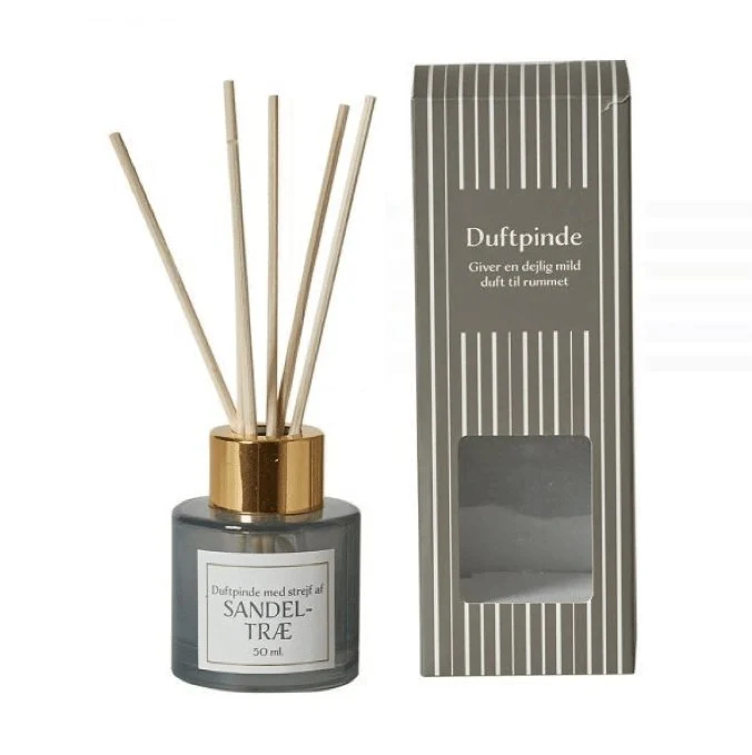 Duftpinner 50 ml sandalwood grå