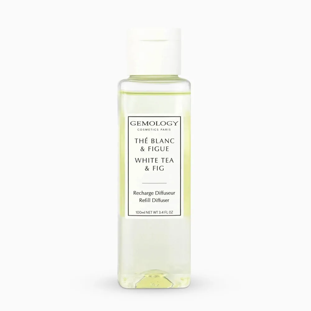 Gemology Paris, Refill White Tea & Fig Diffuser 100ml