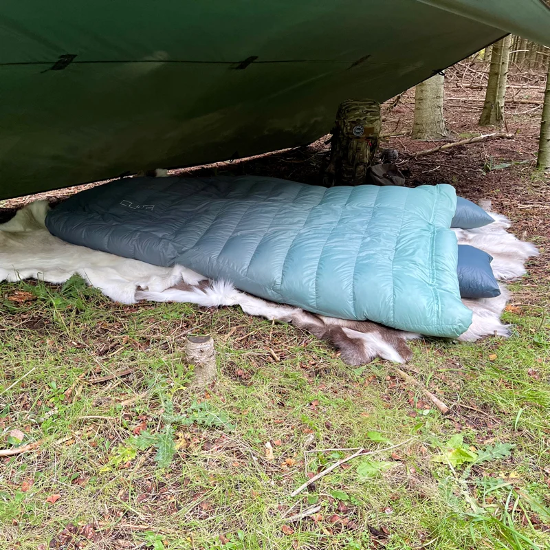 Dobbelt Quilt -5C - med Andedun - Cuma Gear