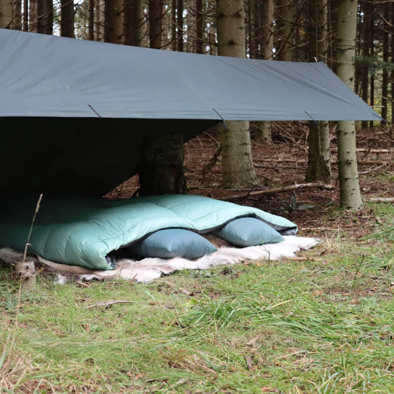 Dobbelt Quilt -5C - med Andedun - Cuma Gear