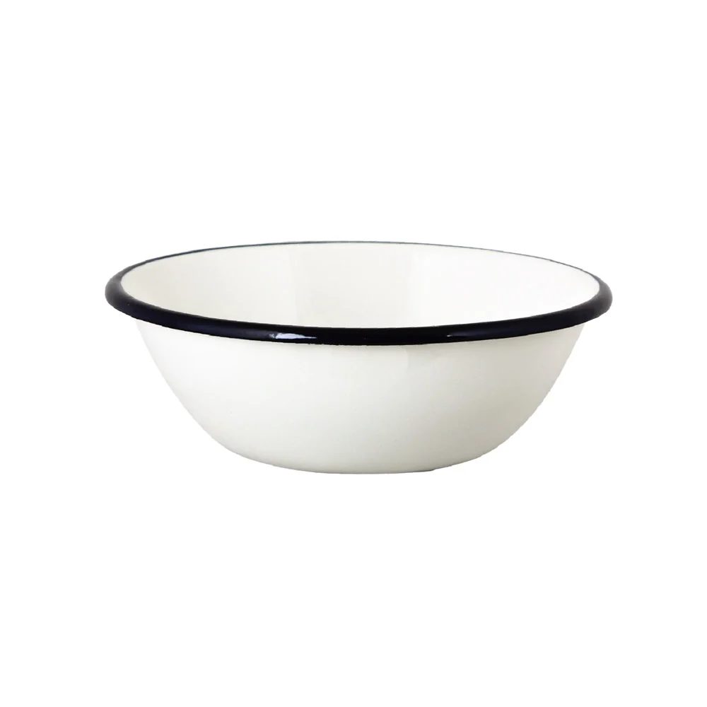 Emaljeskål Offwhite - 16cm