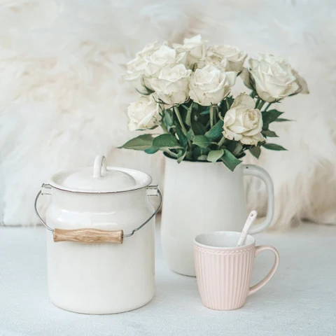 Mugge Emalje, Offwhite - 2,5 liter