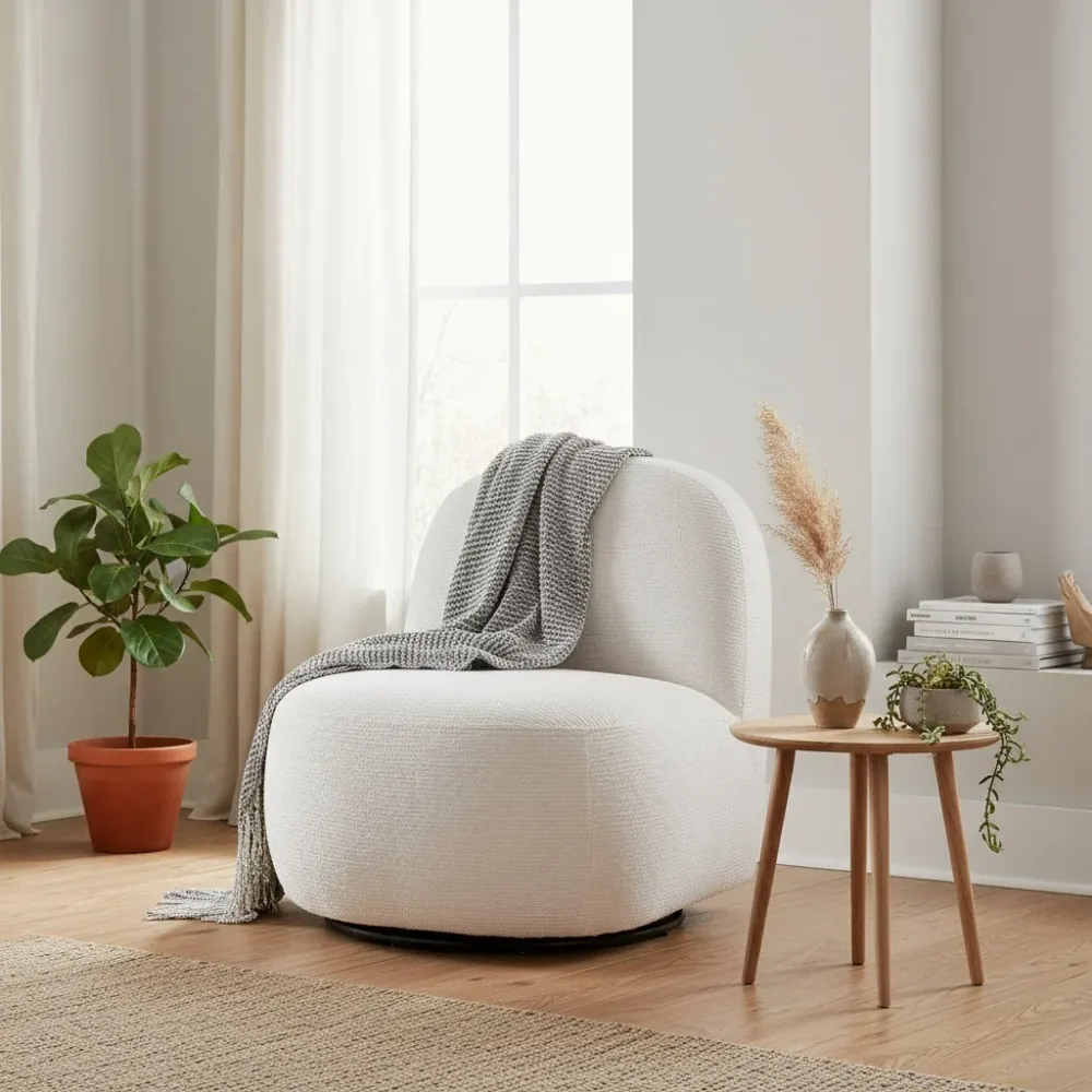 Milo Lounge fåtölj snurrfunktion