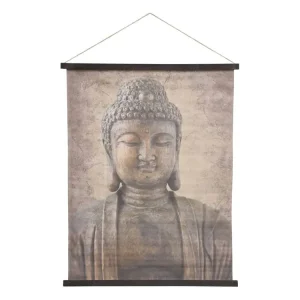 Buddha oppheng på lerret