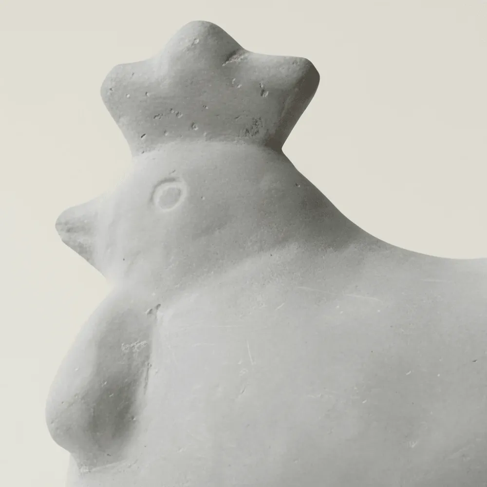 DBKD Concrete Hen 14 cm påskepynt