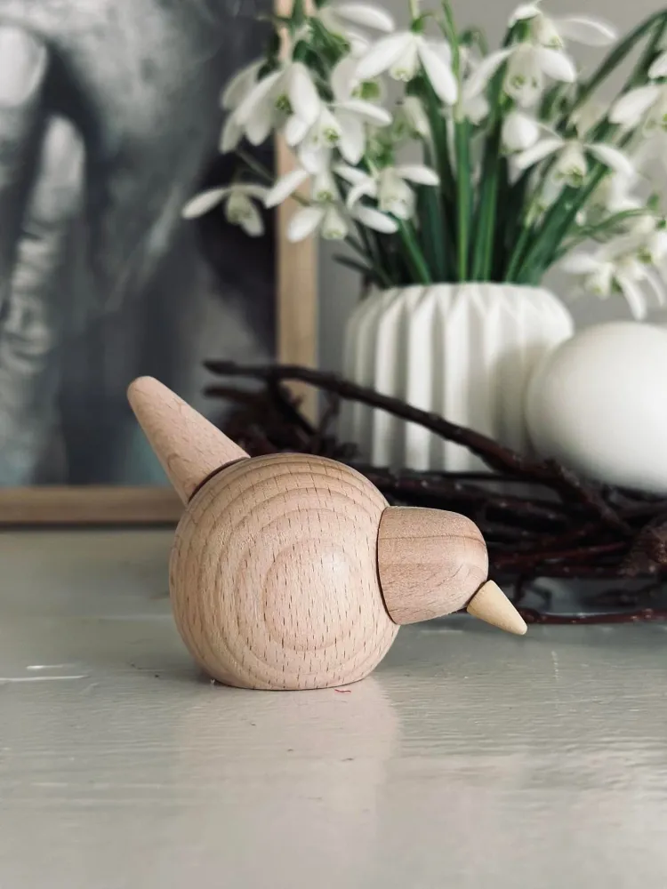Fugl – Bøk 5cm