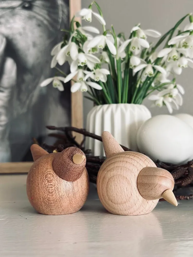Fugl – Bøk 5cm