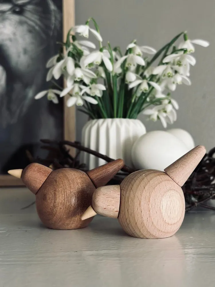 Fugl – Bøk 5cm