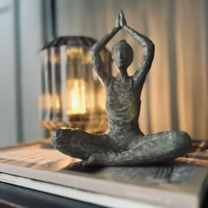 Yoga kvinne - Grå