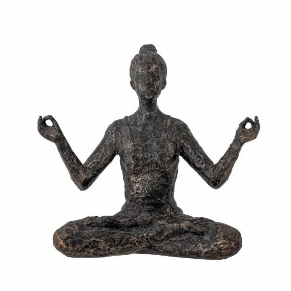 YOGA i mørk harpiks