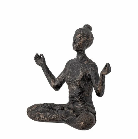 YOGA i mørk harpiks