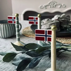 Flagg keramikk – Norge