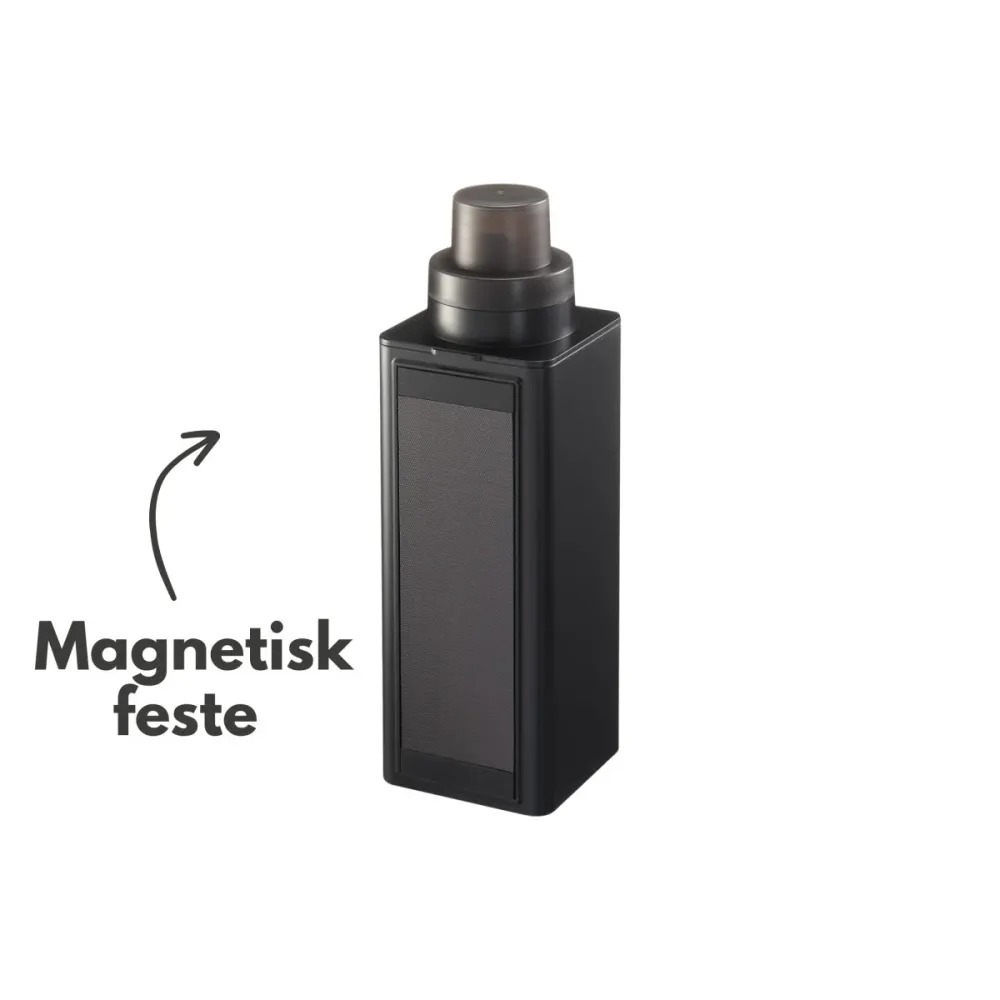 Magnetisk flaske til oppvaskmiddel sort