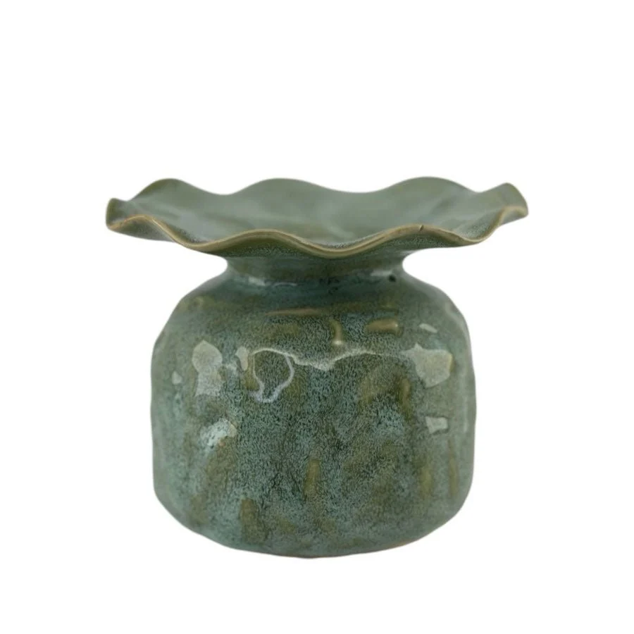 Vase poppy - mint - L