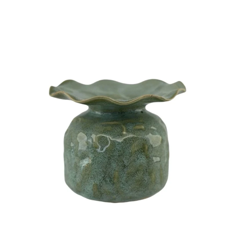 Vase poppy - mint - S