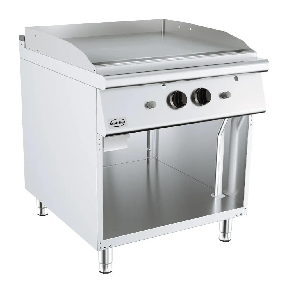 Base 900 gass fry topp krom