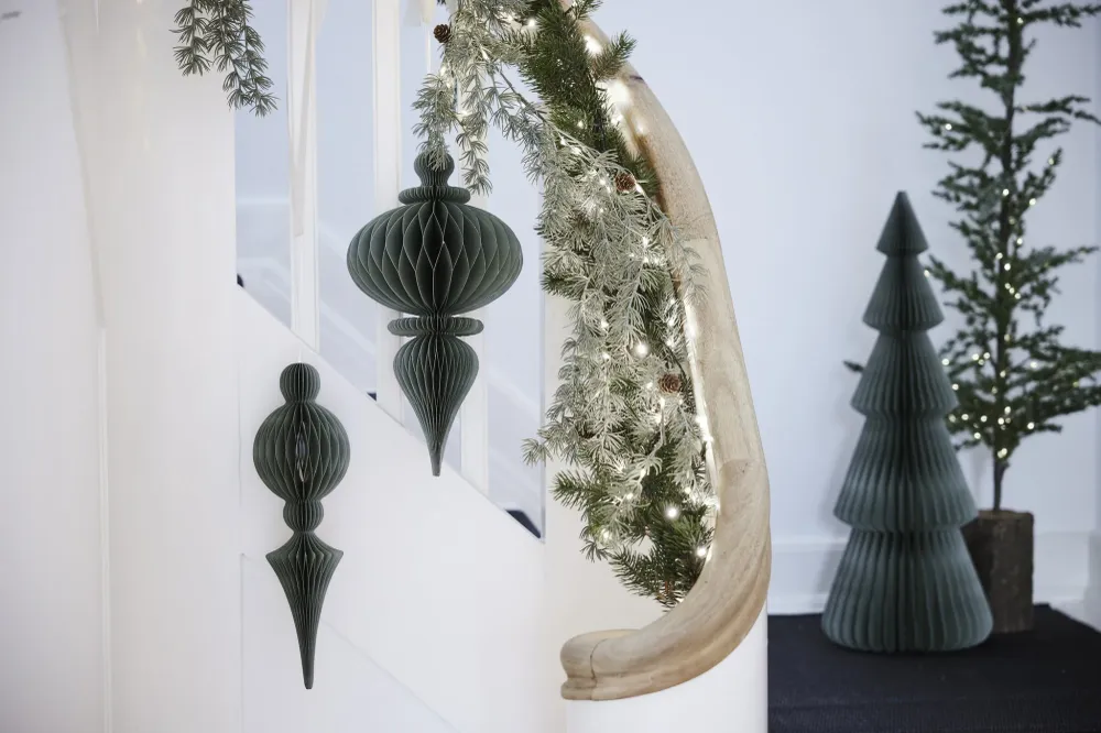 Cedille LED girlander 153 cm. grønn