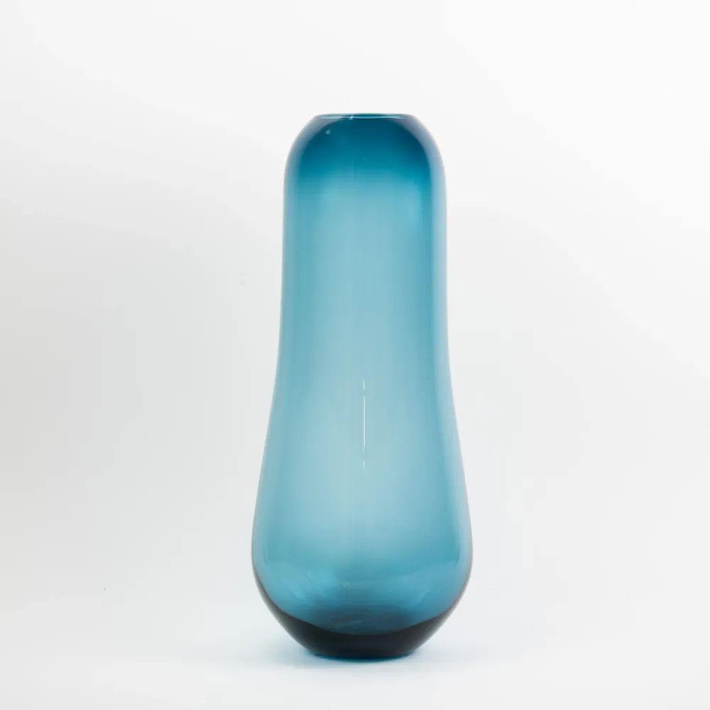 Blåne Vase Høy 1 Aqua