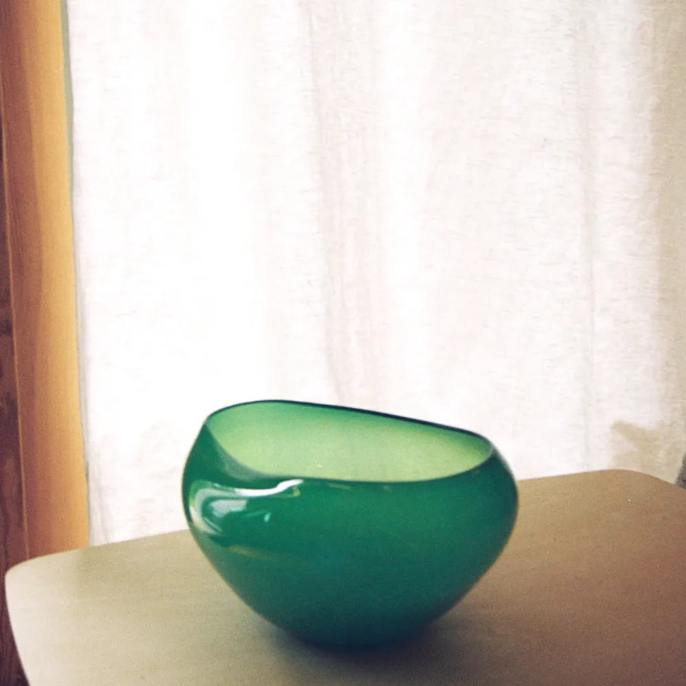 Glasskål Grønn