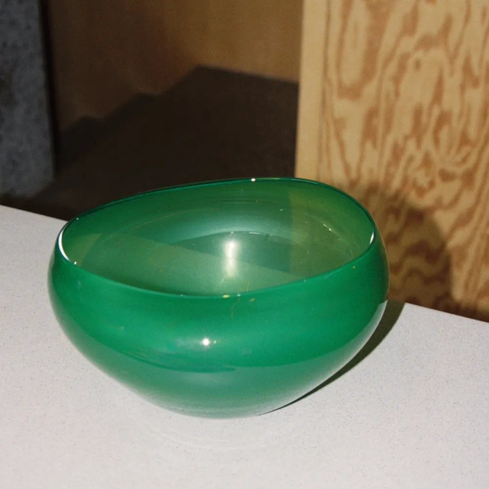 Glasskål Grønn