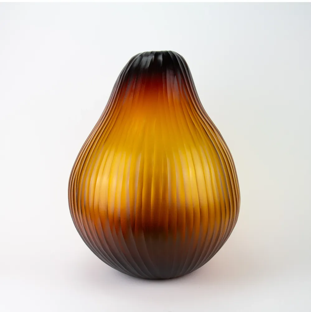 Vase Slipt Kastanje
